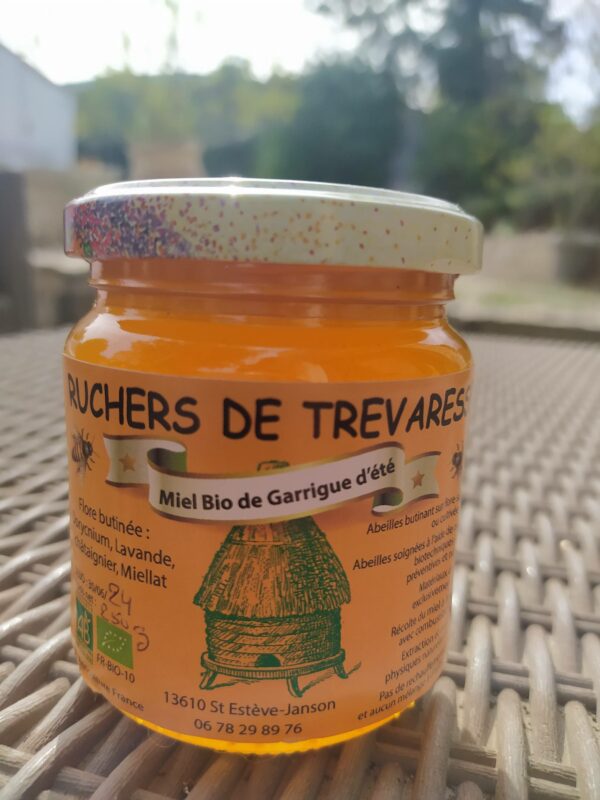 miel garrigue été bio